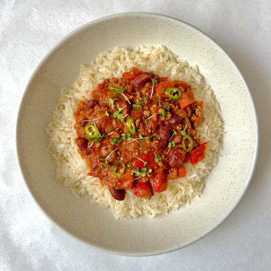 NOVA CHEF Chilli Con Carne with White Rice