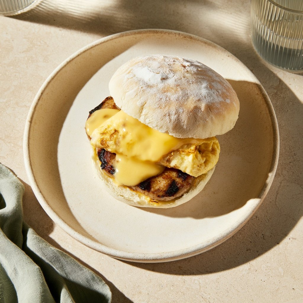 Sausage & Omelette Roll