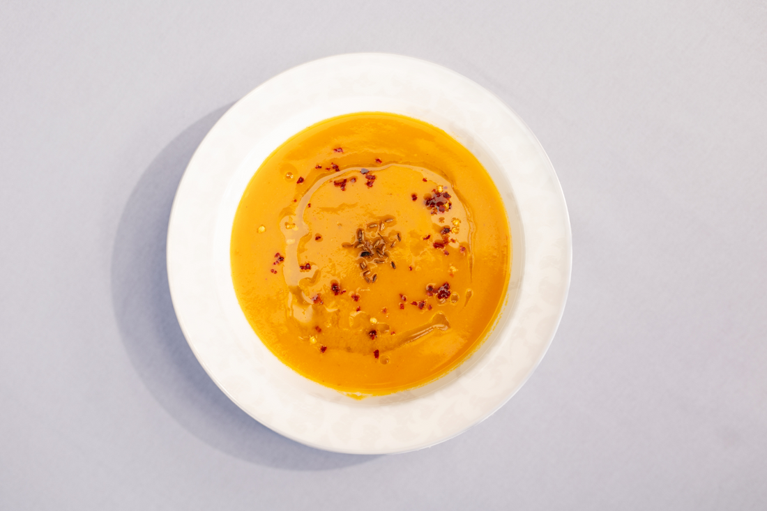 CARROT AND LENTIL SOUP