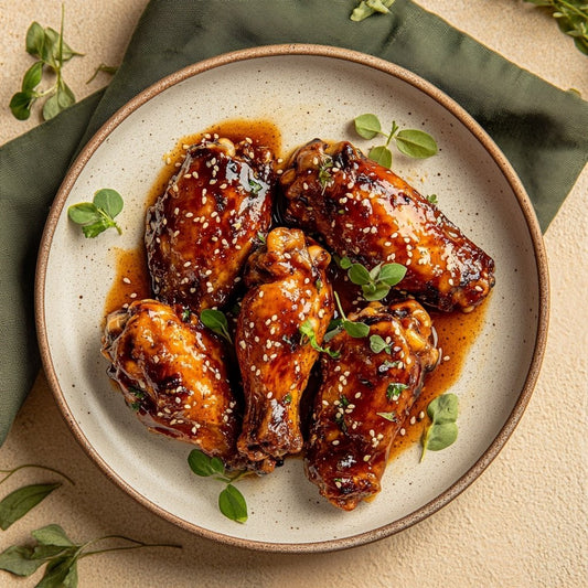 Honey Mustard Chicken Wings
