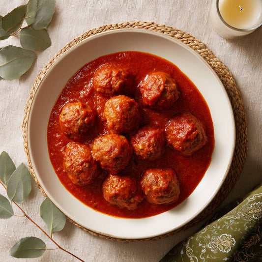Chicken Meatballs in Tomato Sauce