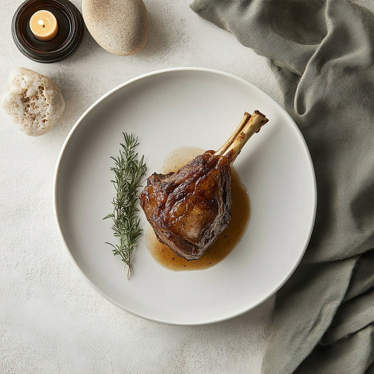 Sous Vide Lamb Shank