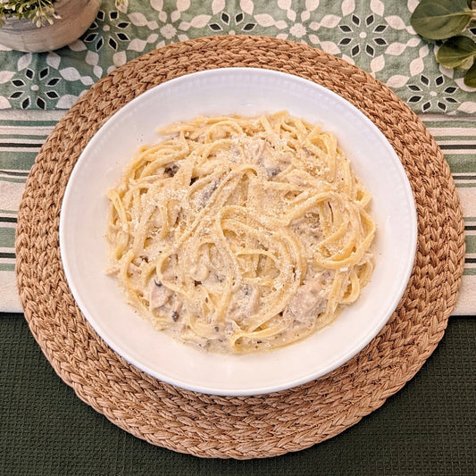Creamy Chicken and Mushroom Pasta