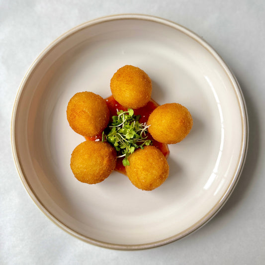 NOVA CHEF Spinach and Mozzarella Arancini