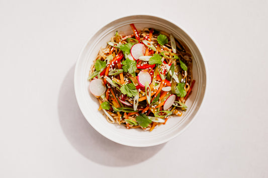 STIR FRIED UDON WITH VEGETABLES