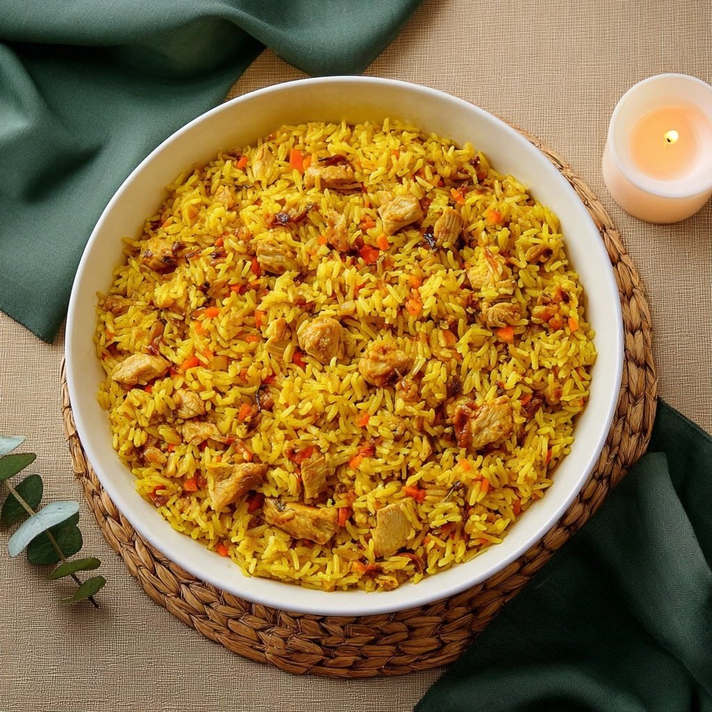 Uzbek Pilau with Chicken