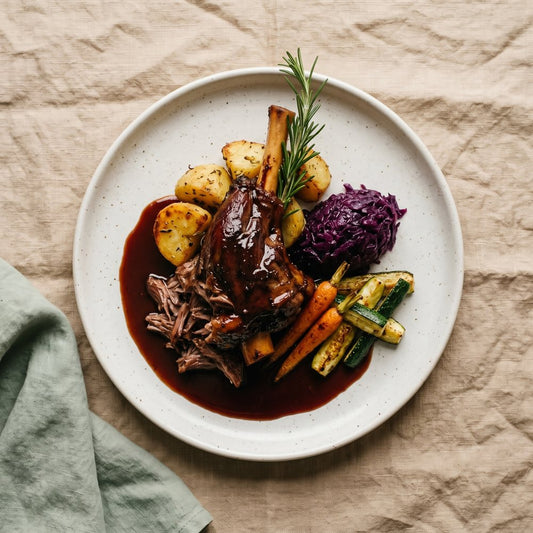 Sous Vide Lamb Shank