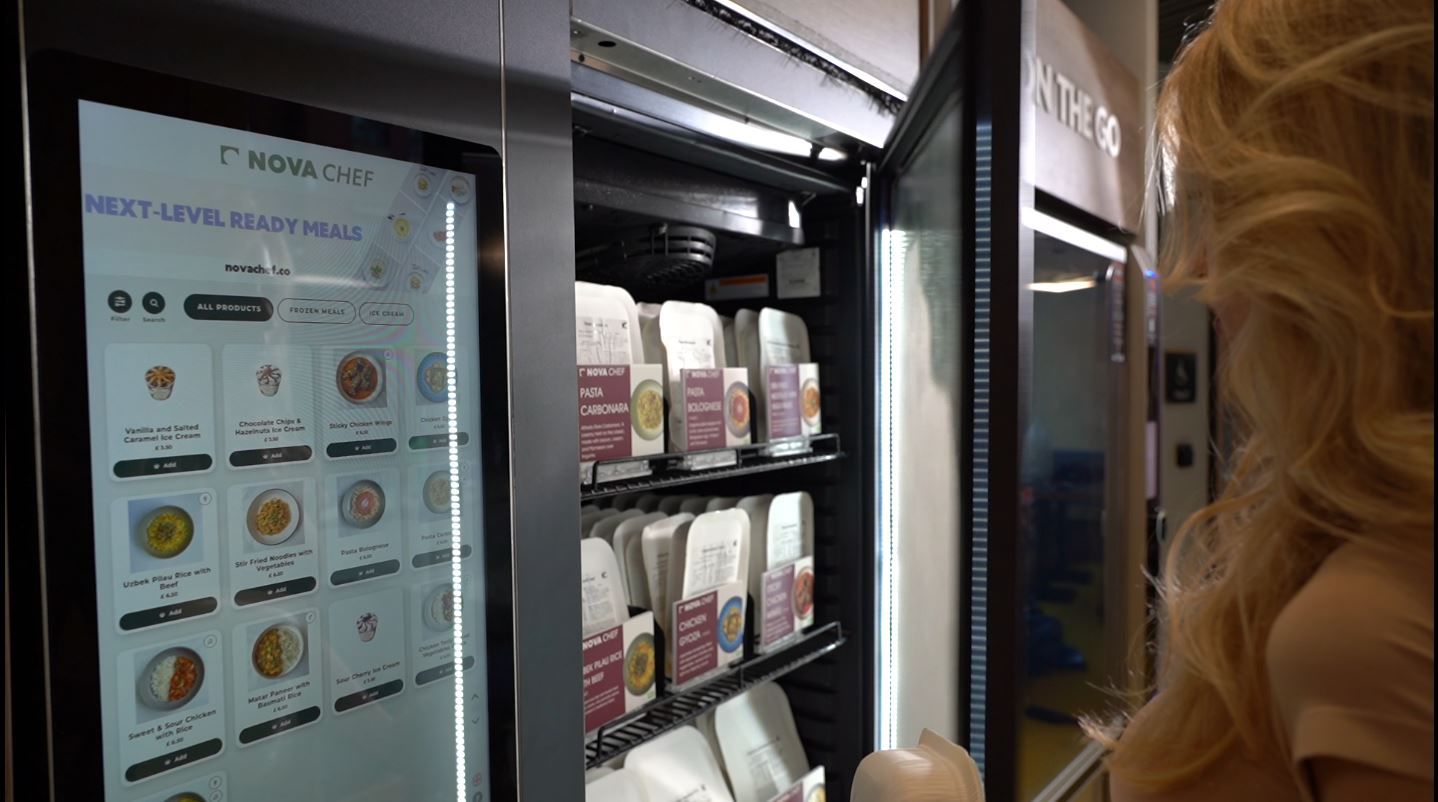 Cook Vend Machine Hot Food Vending Machines UK | Nova Chef – 5-Star Meals, Anytime