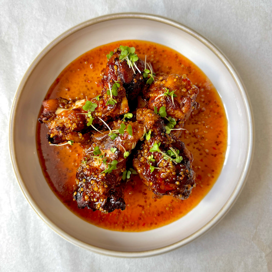 Nova Chef sticky chicken wings
