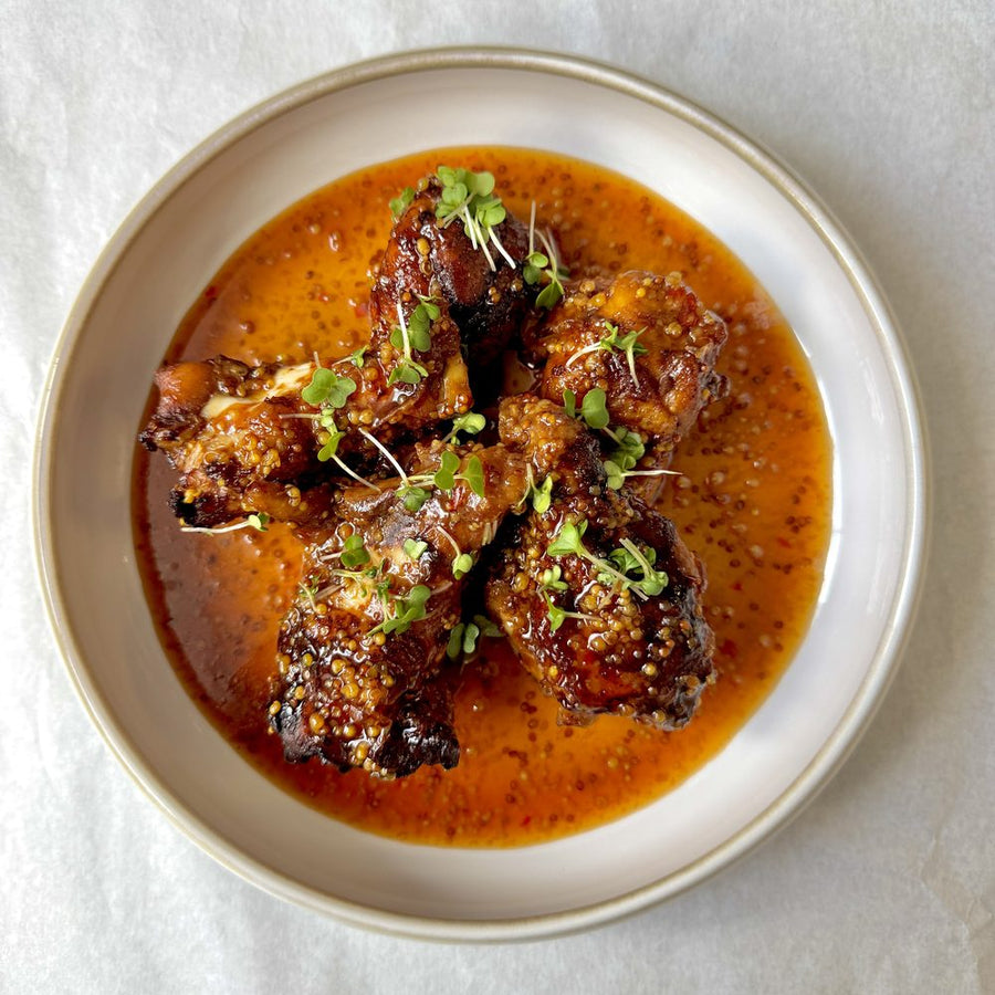 Nova Chef sticky chicken wings